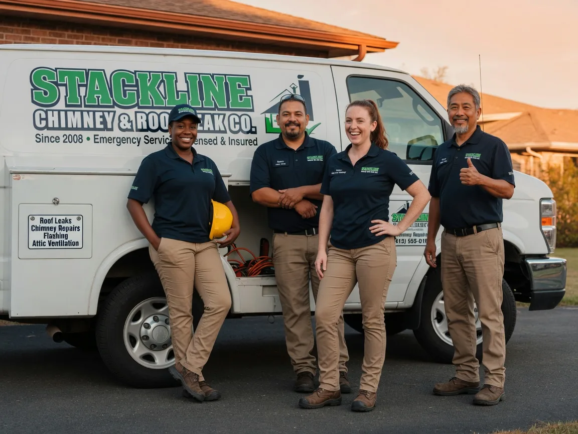 Chimney flashing repair company in Lansing, IL